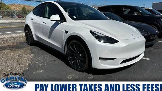 TESLA MODEL Y 2021 5YJYGDEF3MF146726 image TESLA MODEL Y 2021 5YJYGDEF3MF146726 image